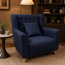 Fauteuil Bleu marine