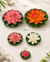 Fleur artificielle nénuphar décoratif