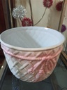Vase Rose et Blanc