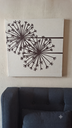 Tableau Décoratif Pivoine Motifs Pissenlit