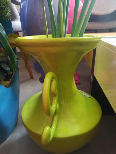 [ALL-0135] Vase Vert fluo PM