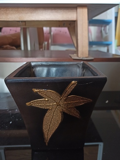 [ALL-0182] Vase PMM marron