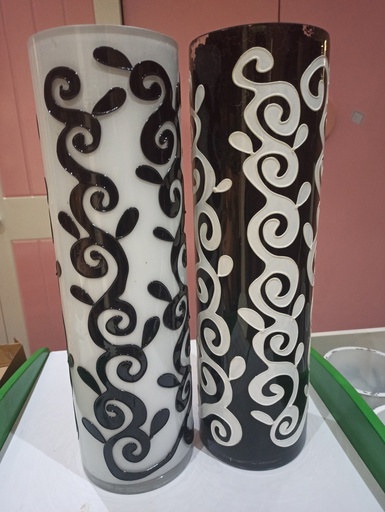 [ALL-0306] Vase Noir et Blanc