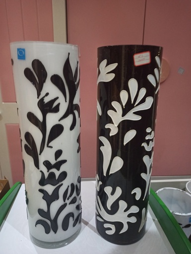 [ALL-0307] Vase Noir et Blanc